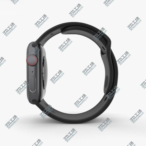 images/goods_img/202105073/3D Apple Watch Series 5 44mm Space Gray Aluminum Case with Sport Band model/5.jpg
